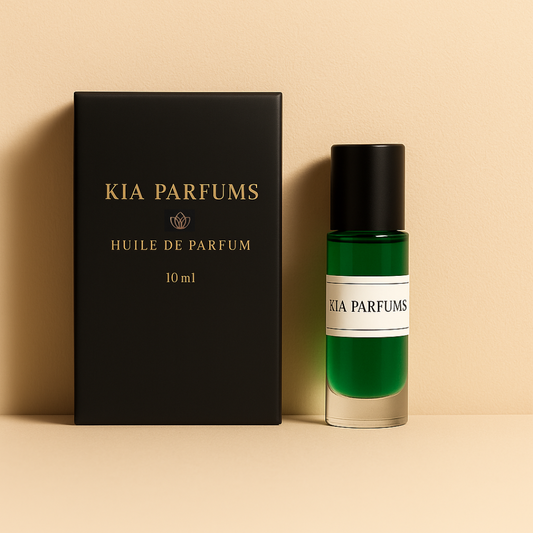 Huile de Parfum Homme 10ml – Sans Alcool, Tenue 24h | KIA PARFUMS
